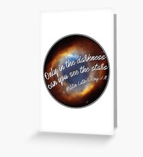 Darkness Greeting Card
