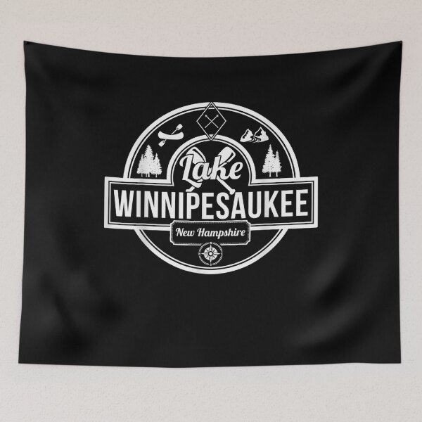 Item preview,  Lake Winnipesaukee Graphic designed and sold by leonavi.