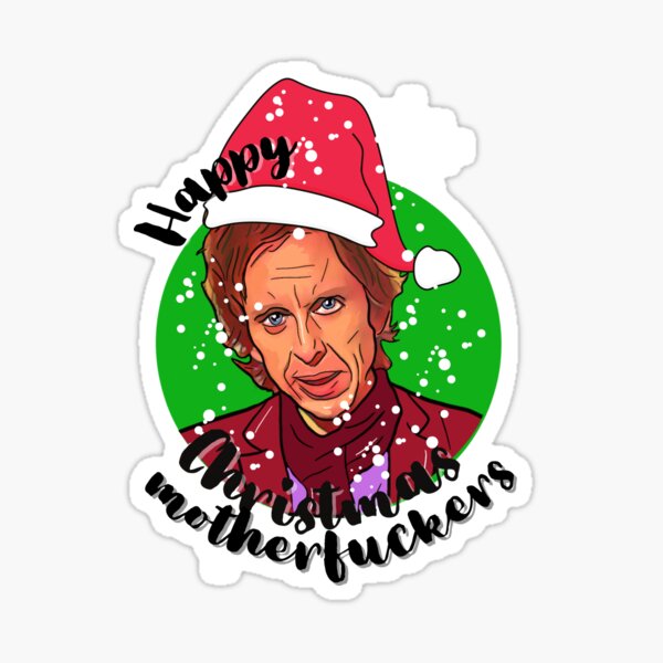 Super Hans Peep Show Christmas Edition Sticker For Sale By