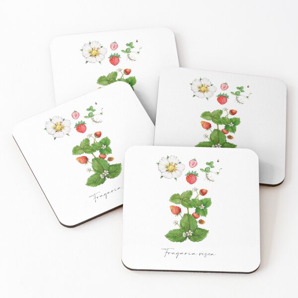Item preview, Strawberry (fragaria vesca) designed and sold by PetitMartin.