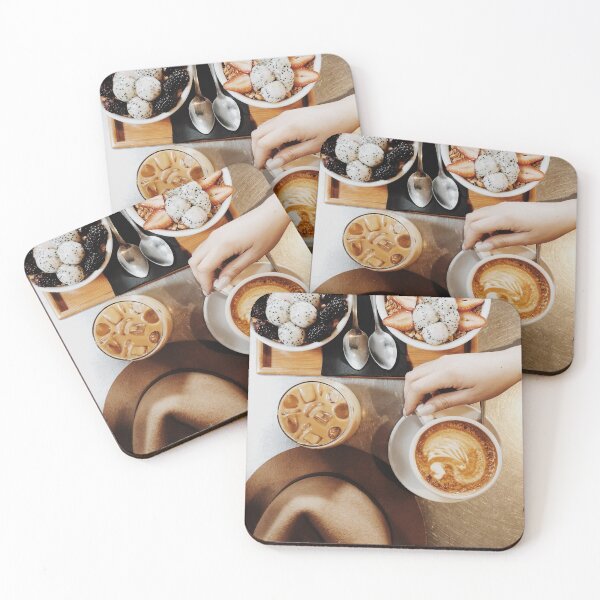 Item preview, Cafe Flatlay designed and sold by Hannah Raad.