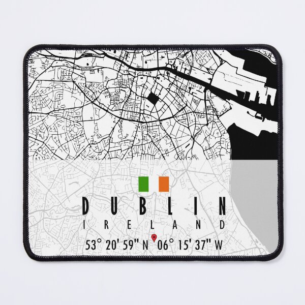 Item preview, DUBLIN MAP IRELAND designed and sold by hatimelhag.