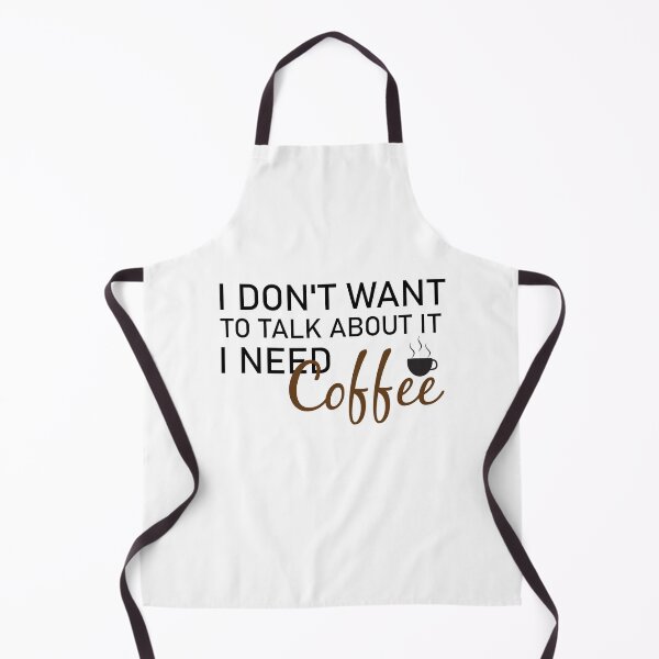 Item preview, I don't want to talk about it i need coffee, Café macchiato caffeine, coffee, coffee shops, Coffea designed and sold by adjamine.