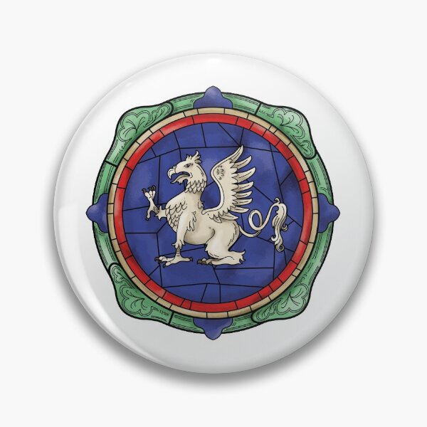 Item preview, Mythological Stained Glass - The Griffin designed and sold by Alukia.