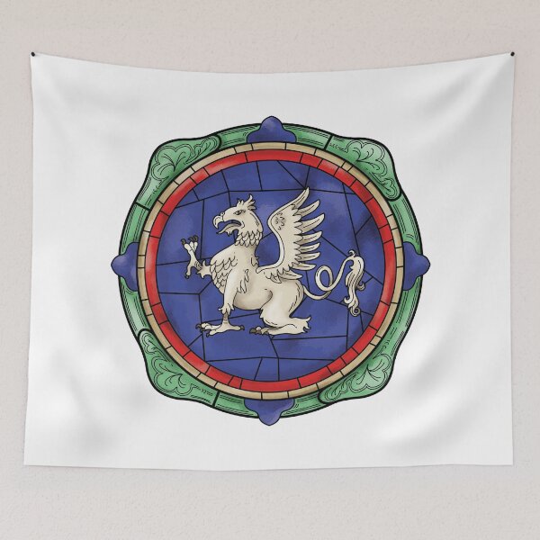 Item preview, Mythological Stained Glass - The Griffin designed and sold by Alukia.