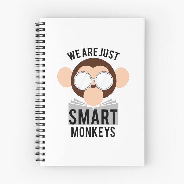 Item preview, Clever Smart Monkey Reading Genius designed and sold by titanosdesign.