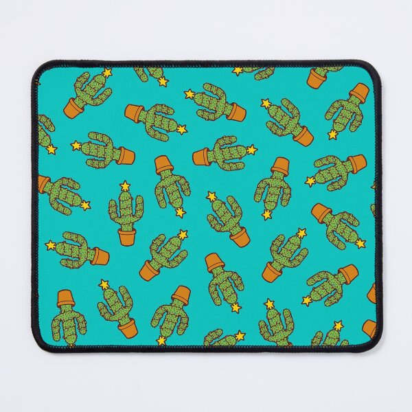 Item preview, Cactus Christmas Tree in Blue designed and sold by evannave.