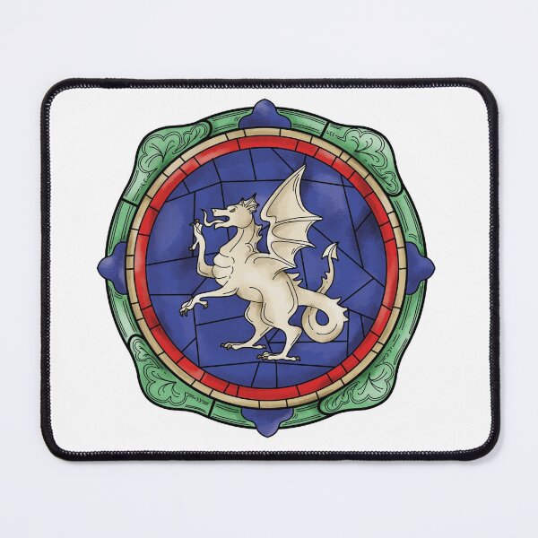 Item preview, Mythological Stained Glass - The Dragon designed and sold by Alukia.
