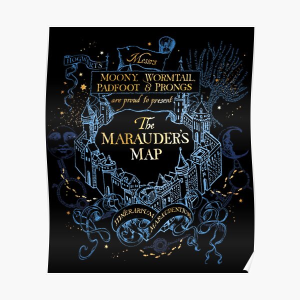 HP Marauders Poster