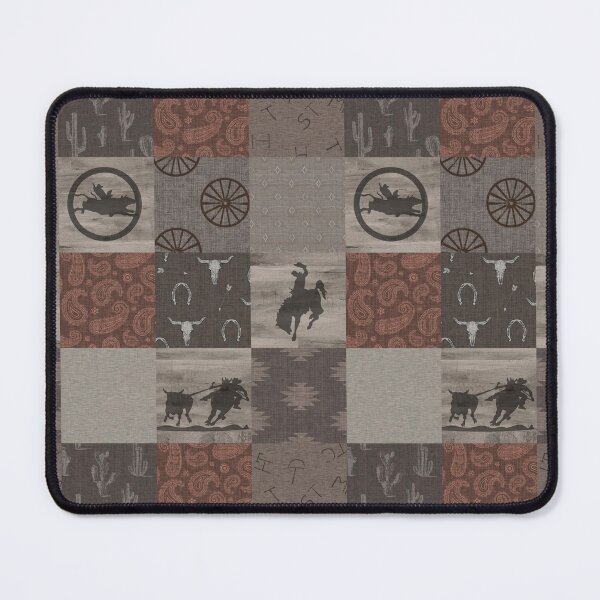 Vista previa del artículo con la obra «Rodeo - Óxido/Marrón», diseñado y vendido por SugarPineDesign.