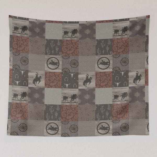 Item preview, Rodeo - Rust/Brown designed and sold by SugarPineDesign.