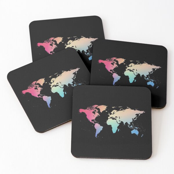 Item preview, World Map Pride Background designed and sold by Kiki Art.