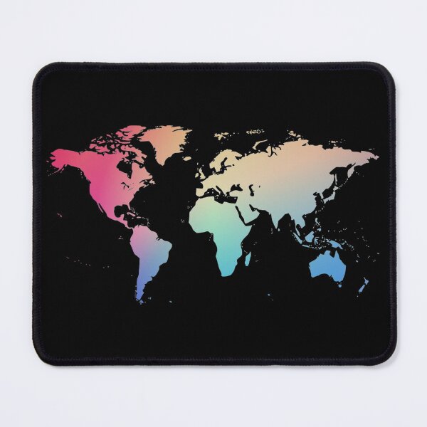 Item preview, World Map Pride Background designed and sold by Kiki Art.
