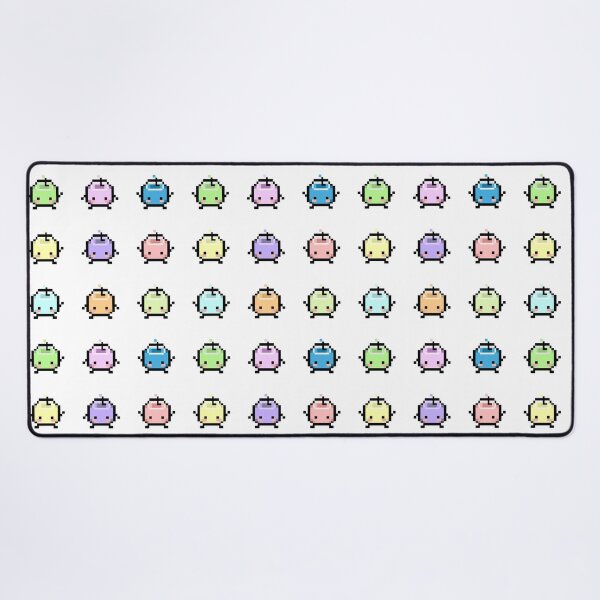 Stardew Valley Pastel Junimos Desk Mat