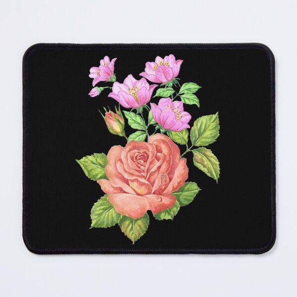 Item preview, Bouquet of roses and lilac flowers designed and sold by Laura Greco.