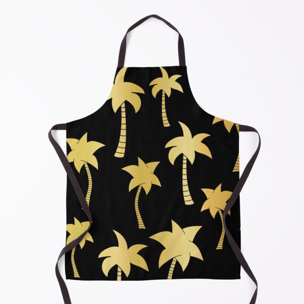 Item preview, Golden palm trees summer seamless designed and sold by Gurshnet68.