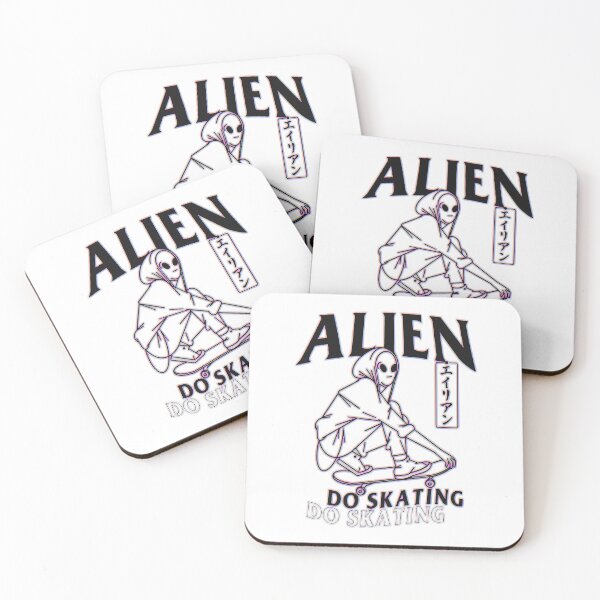 Item preview, Alien Do Skating - Vintage Alien designed and sold by by-ariel24.