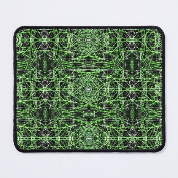 Item preview, Liquid Light Series #62 ~ Green and Grey Abstract Fractal Pattern designed and sold by Ascension Vibrations.