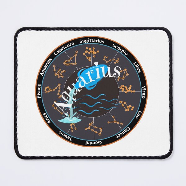Item preview, New Aquarius Zodiac Sign designed and sold by designInk.