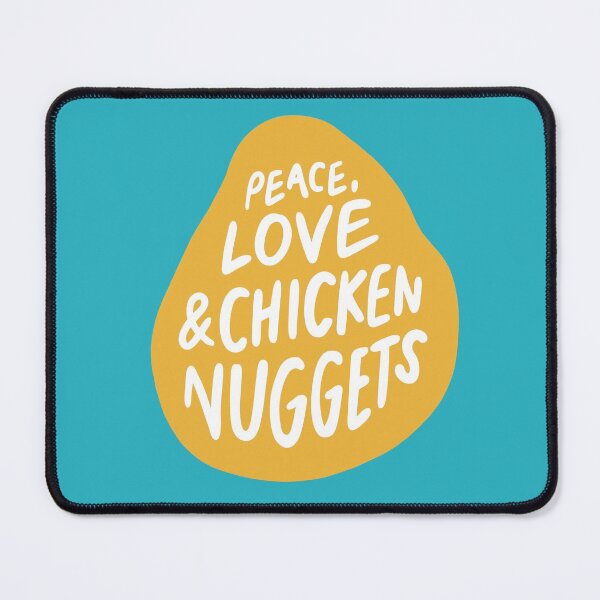 Item preview, Paz, amor y nuggets de pollo designed and sold by evannave.