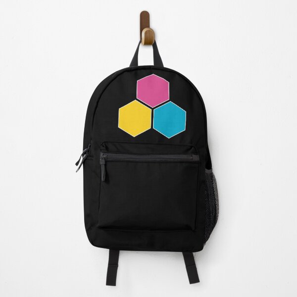 Item preview, Pansexual Pride Honeycomb Graphic designed and sold by iscaStudioArt.