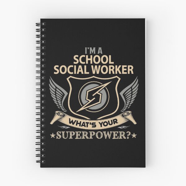 Item preview, School Social Worker T Shirt - Superpower Job Gift Item Tee designed and sold by cpaddensil.