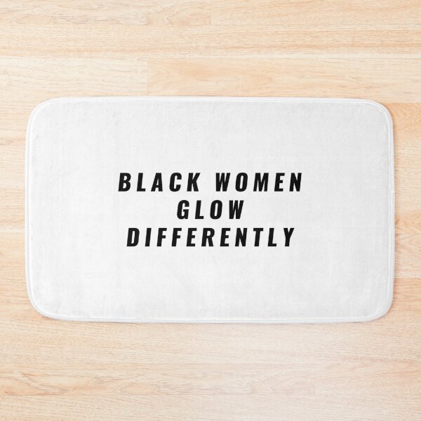 Item preview, Black Women Glow Differently designed and sold by Chanchane Store.
