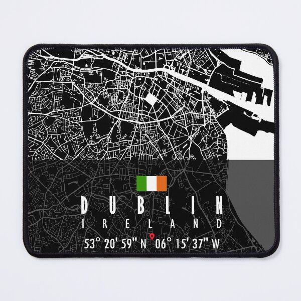 Item preview, DUBLIN MAP IRELAND designed and sold by hatimelhag.