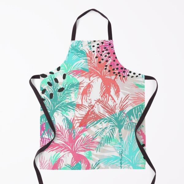 Item preview, Abstract colorful palm trees seamless pattern designed and sold by Gurshnet68.