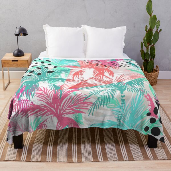 Item preview, Abstract colorful palm trees seamless pattern designed and sold by Gurshnet68.