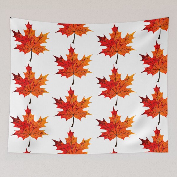 Item preview, Paint Pour Fall Leaf designed and sold by Sketches by Sophie.