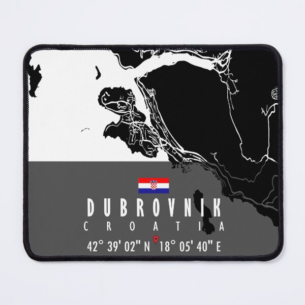 Item preview, DUBROVNIK MAP CROATIA designed and sold by hatimelhag.