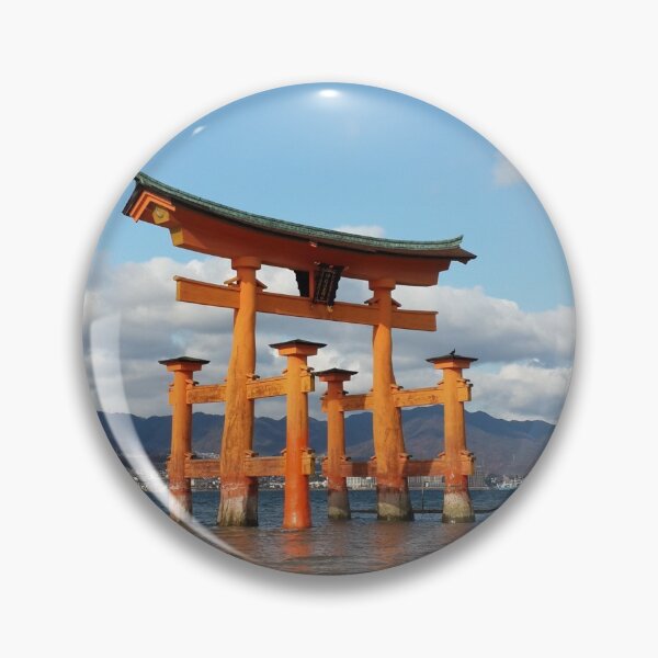 Item preview, Japan Hiroshima Itsukushima Shrine Torii Gate, UNESCO World Heritage designed and sold by PauliGross.
