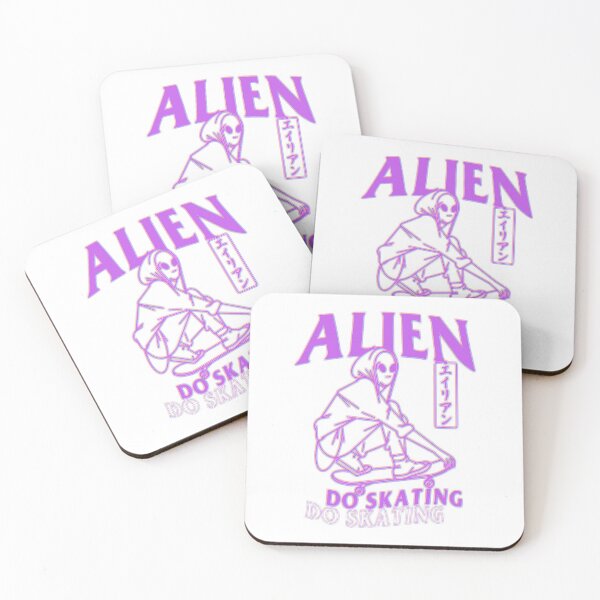 Item preview, Alien Do Skating - Vintage Alien designed and sold by by-ariel24.