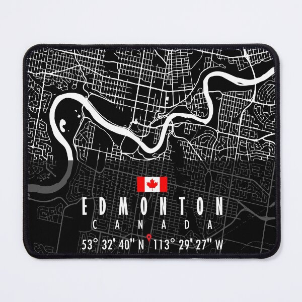 Item preview, EDMONTON MAP CANADA designed and sold by hatimelhag.