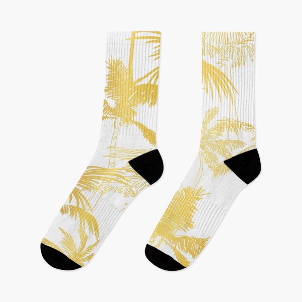 Item preview, Golden palm trees summer seamless pattern designed and sold by Gurshnet68.