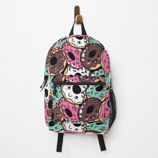 Item preview, Cute Kawaii donut print multi colour designed and sold by TheArtDesk.