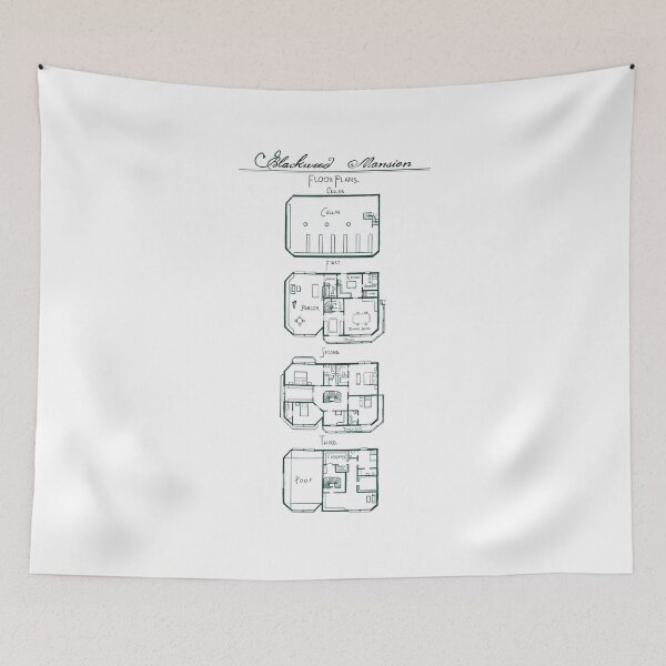 Item preview, Blackwood mansion  designed and sold by Alessandraelena.