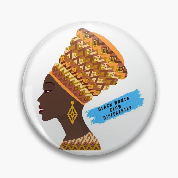 Item preview, Black Women Glow Differently designed and sold by Chanchane Store.