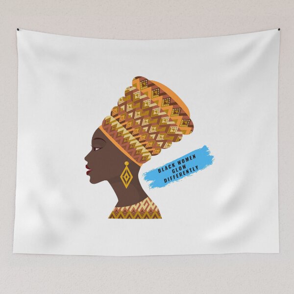 Item preview, Black Women Glow Differently designed and sold by Chanchane Store.