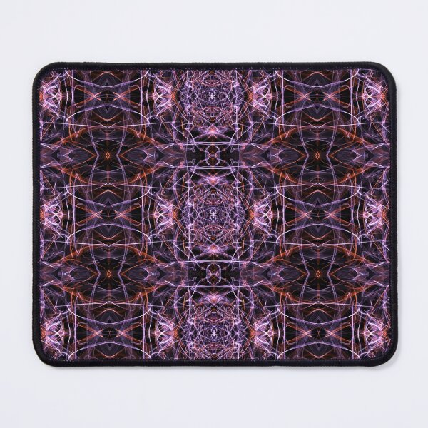 Item preview, Liquid Light Series #63 ~ Purple and Orange Abstract Fractal Pattern designed and sold by Ascension Vibrations.