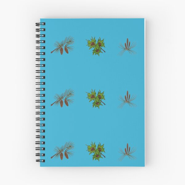 Item preview, pine cones and hazelnuts illustration designed and sold by malliara.