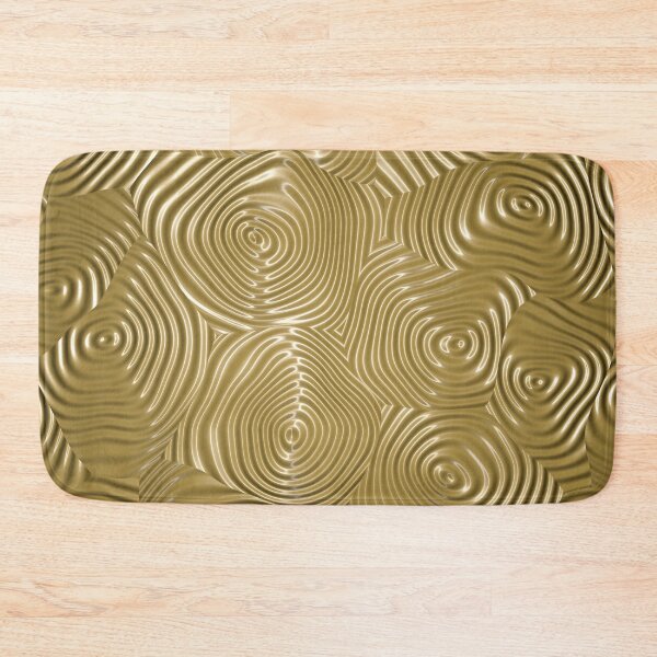 Item preview, Golden ciricle drops abstract designed and sold by roleshop.