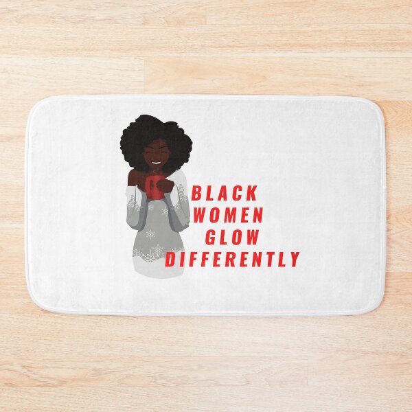 Item preview, Black Women Glow Differently designed and sold by Chanchane Store.