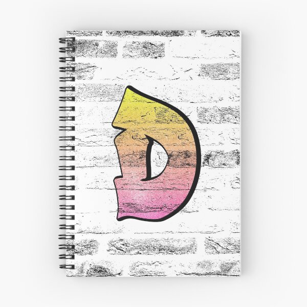 Item preview, Letter D, Colorful Graffiti Alphabet D designed and sold by blingg.