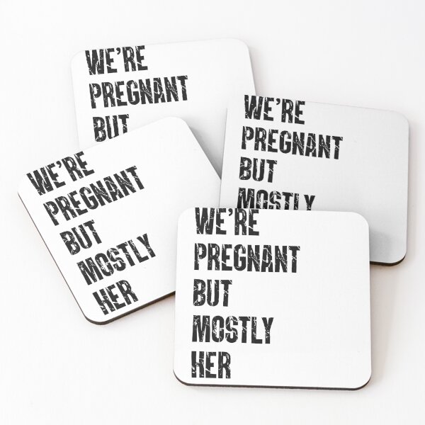 Item preview, We're Pregnant But Mostly Her, Dad To Be, Baby Pregnancy Announcemen, Funny Pregnancy Reveal, New Dad  designed and sold by CapitalDesignss.