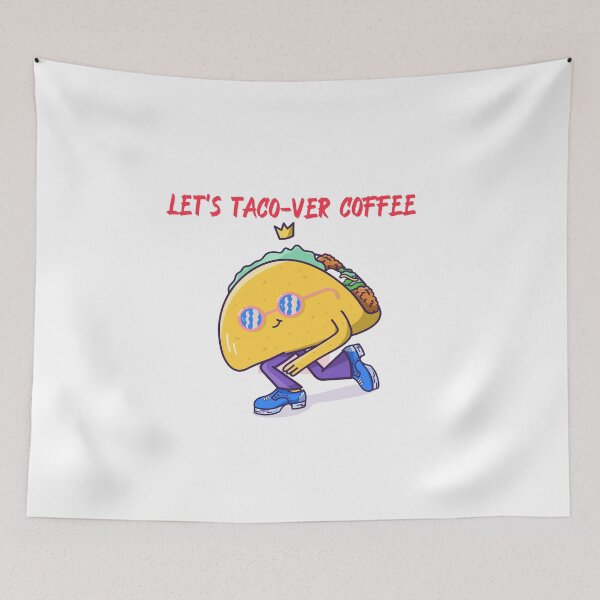 Item preview, Let's taco-ver coffee designed and sold by CostomArtJone.