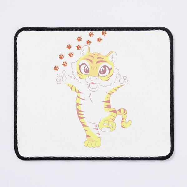 Item preview, Cute Tiger Cub And Tiger Paws designed and sold by onlyscriptures.