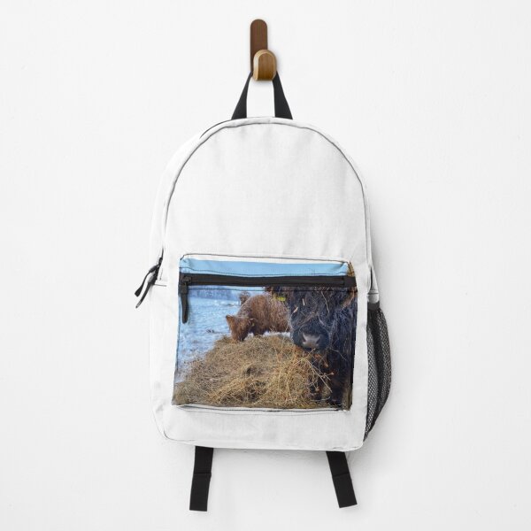 Item preview, Scottish Highland Cattle Caves in snow 2733 designed and sold by SaarelaHighland.