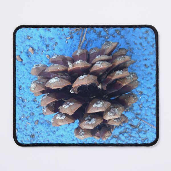 Item preview, Pine cone on blue designed and sold by walterfest.